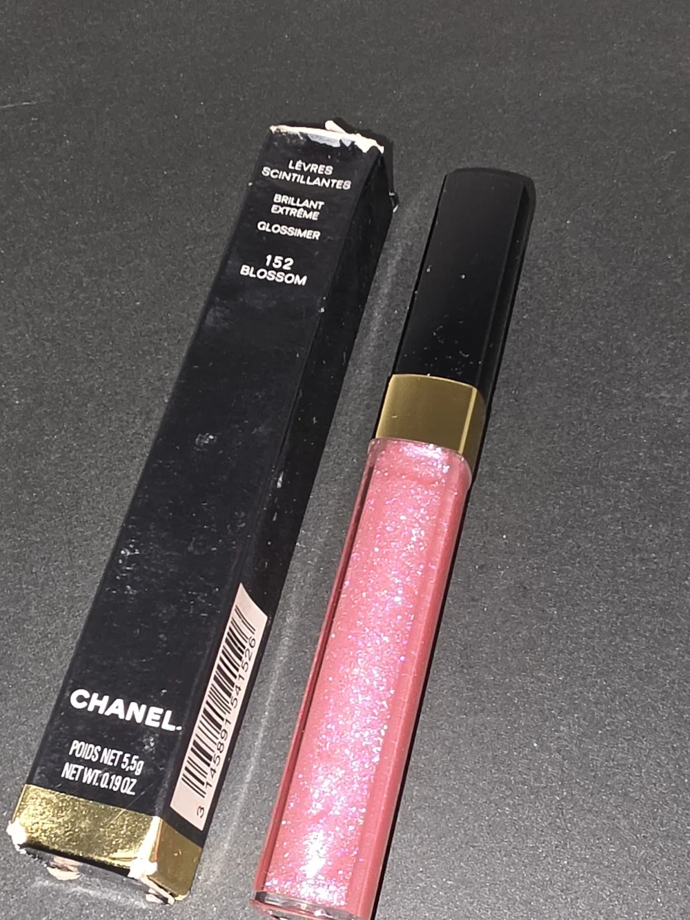CHANEL LEVRES SCINTILLANTES BRILLIANT EXTREME Glossimer Lip Gloss -152 
